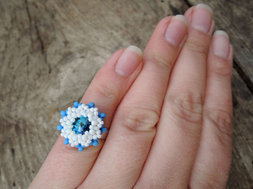Swarovski prstýnek "Denim"- dětský! — foto 4
