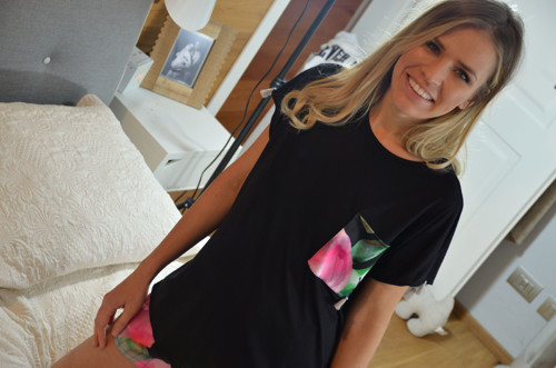 T-shirt Floral pocket — foto 5