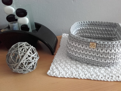 Košíky Nordic Day šedé set — foto 4