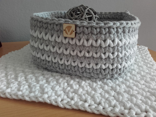 Košíky Nordic Day šedé set — foto 5