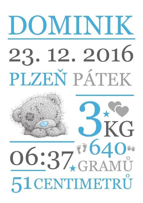 Plakát - dekorace do dětského pokoje — foto 2
