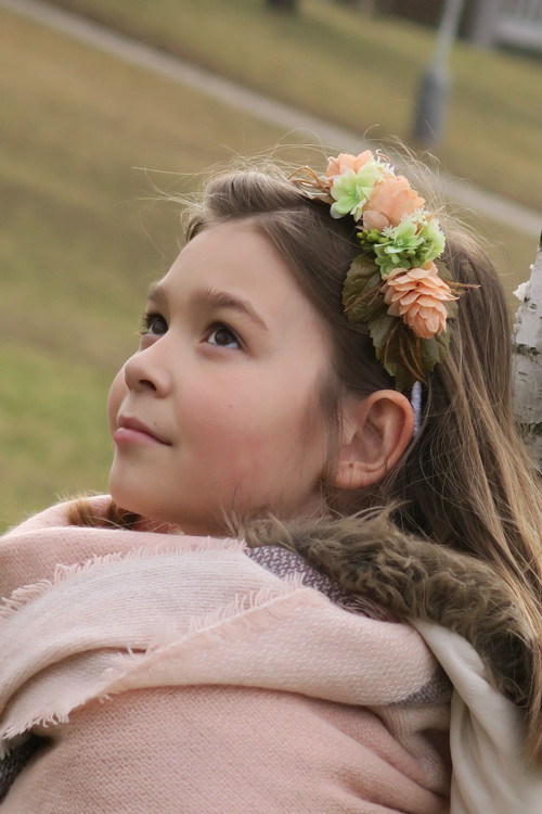 Čelenka "meruňkový sorbet s limetkou" skladem — foto 4