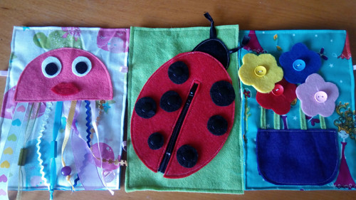 Quiet book č. 87 pro Evie — foto 2