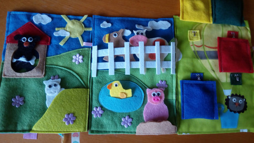 Quiet book č. 87 pro Evie — foto 3