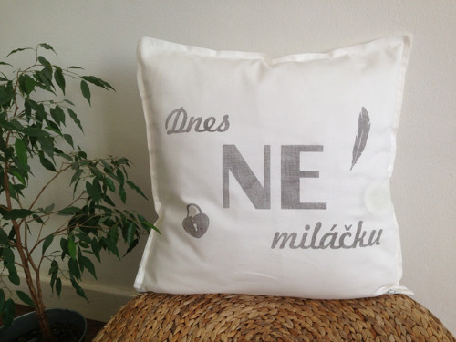 Polštář "Dnes ANO/NE miláčku" — foto 2