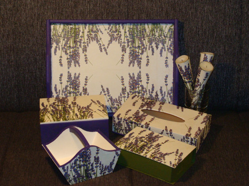 Levandulový box na čaj — foto 6