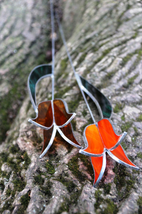 Vitrážové tulipány - plné — foto 2
