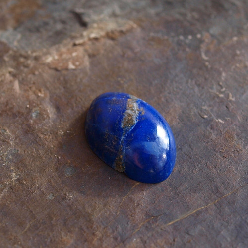 Lapis lazuli, prstýnkový kabošon č.1892 — foto 2