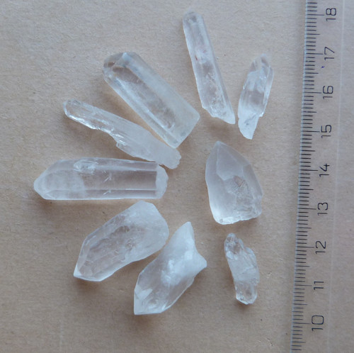 Křišťál - krystal - 9 ks (K2) — foto 3