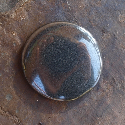 Hematit, placka 37 x 38 mm — foto 3