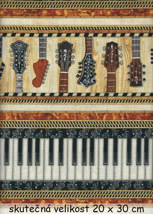 Encore - hudební panel na černé — foto 3