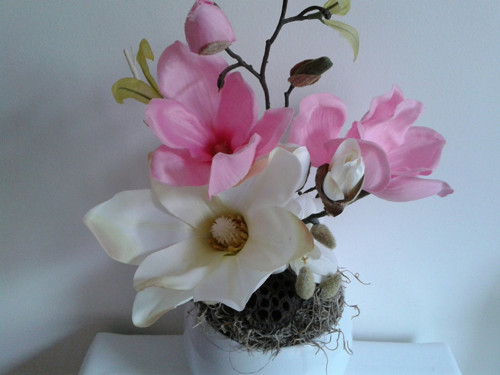 Celoroční dekorace s magnolií — foto 2