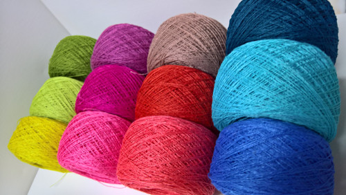 Příze 2ply 100% len 50g — foto 3