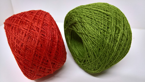 Příze 2ply 100% len 2x50 g — foto 2