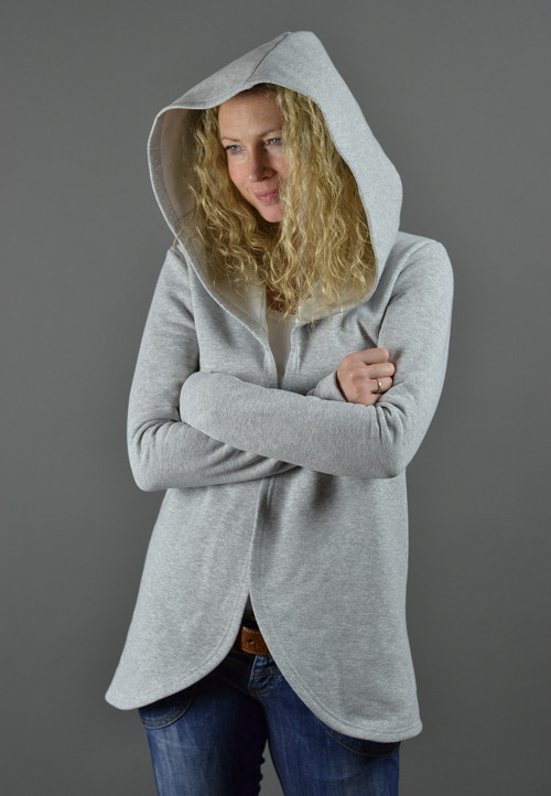 Šedá mikina — foto 2