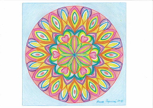Mandala-Květ života — foto 2