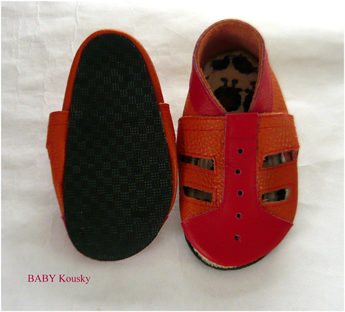 Kožené capáčky-sandálky — foto 3