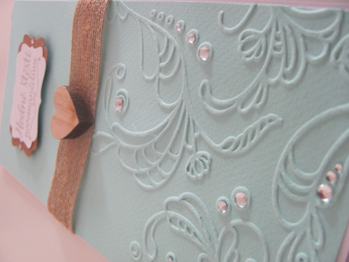 Mint & Burlap Heart — foto 3