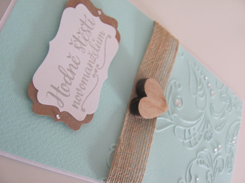 Mint & Burlap Heart — foto 4