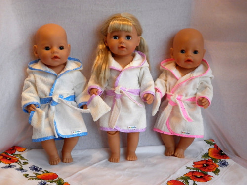 Froté župánek pro Baby Born — foto 2