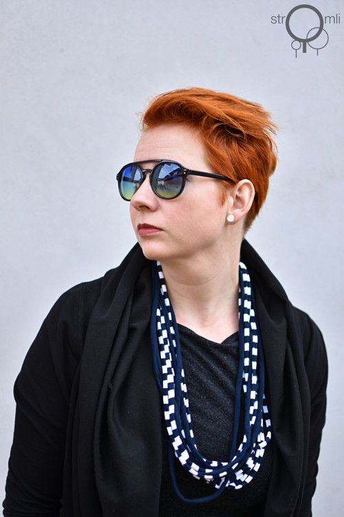 Náhrdelník námořnický s modrou — foto 2