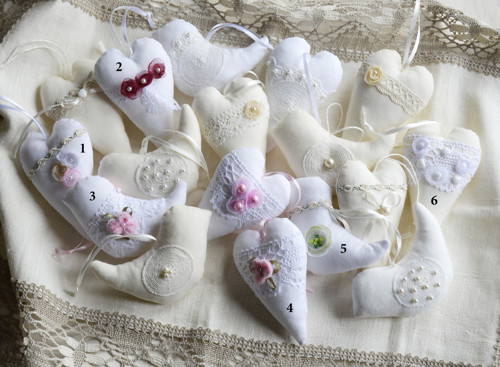 Bílé romantické dekorace — foto 3