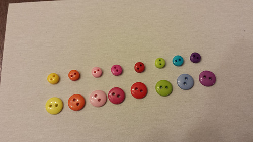 Sada COLORFUL BUTTONS Martina — foto 4