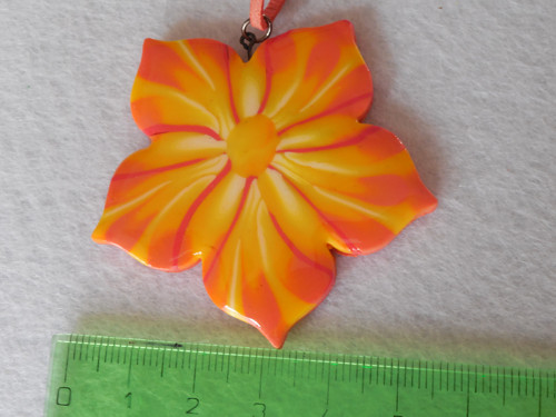 Oranžový květ — foto 3
