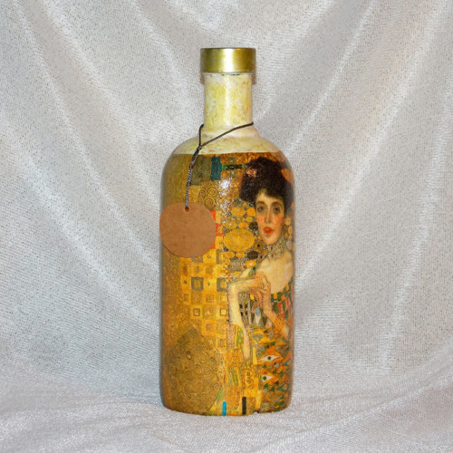 Dárková láhev Klimt zlatý — foto 2