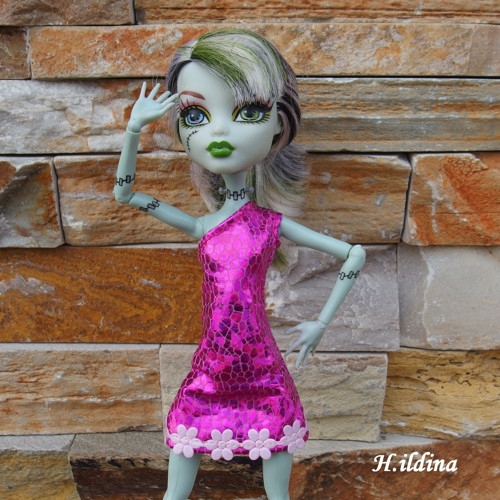 Růžové šatičky SOFIA pro MONSTER HIGH — foto 2