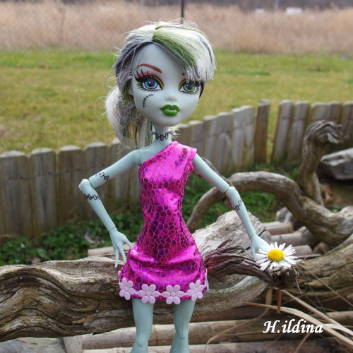 Růžové šatičky SOFIA pro MONSTER HIGH — foto 4