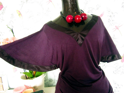 Top violet aka kimono — foto 3