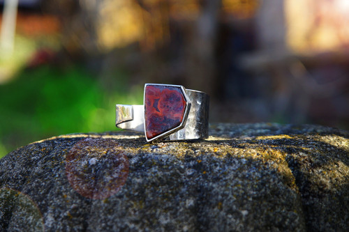 Nerezový náramek..." Miss Agate " — foto 3