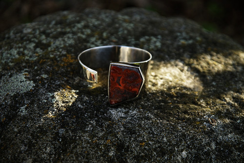 Nerezový náramek..." Miss Agate " — foto 4