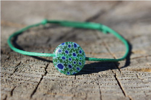 Náramek.. Millefiori — foto 2