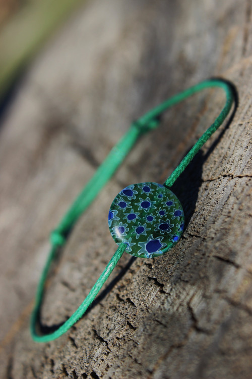 Náramek.. Millefiori — foto 6