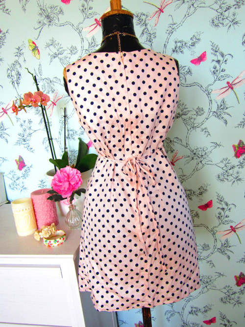 Šatečky pink&black dots — foto 4