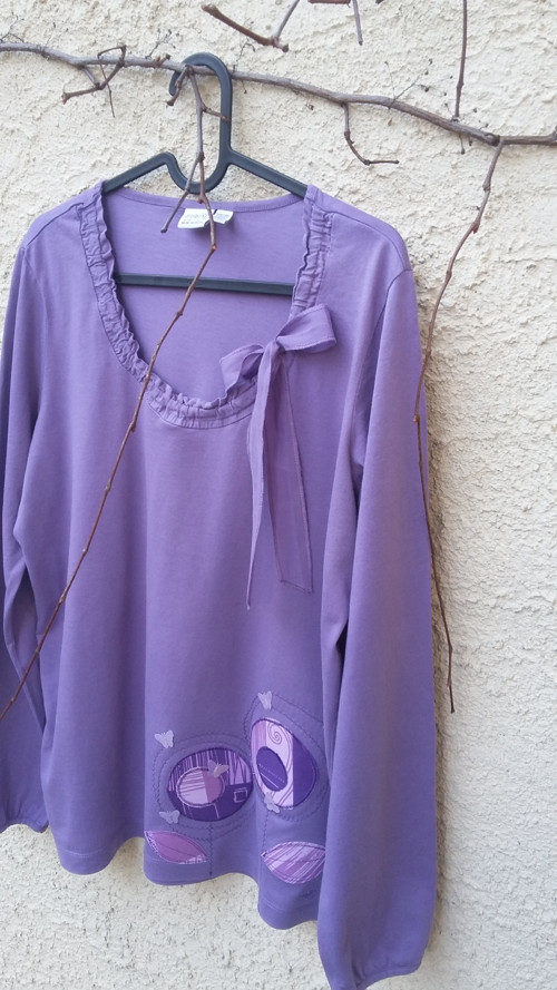 Fialová s motýlky XL — foto 2
