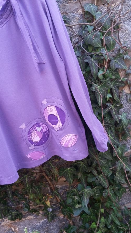 Fialová s motýlky XL — foto 3