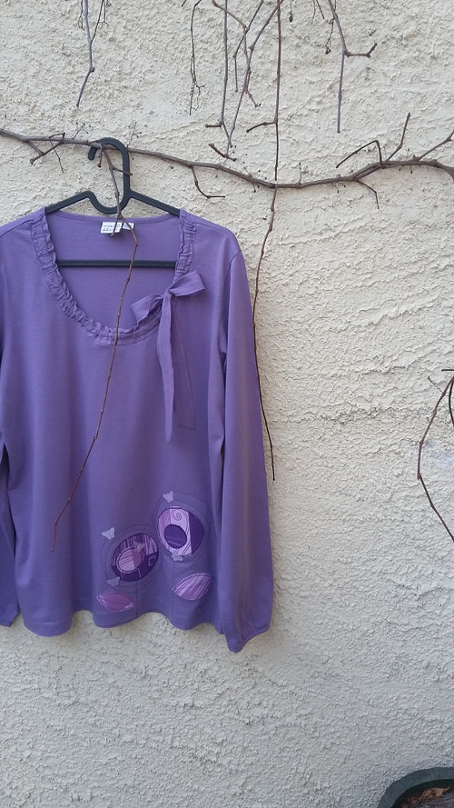 Fialová s motýlky XL — foto 6