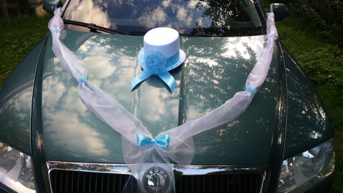 Šerpa na svatební auto — foto 4