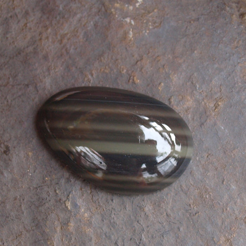 Obsidián, kabošon č. 1901 — foto 4