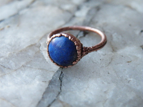 Prsten s lapis lazuli — foto 2