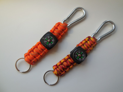 Paracord klíčenka s kompasem — foto 3
