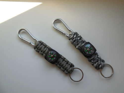 Paracord klíčenka s kompasem — foto 2
