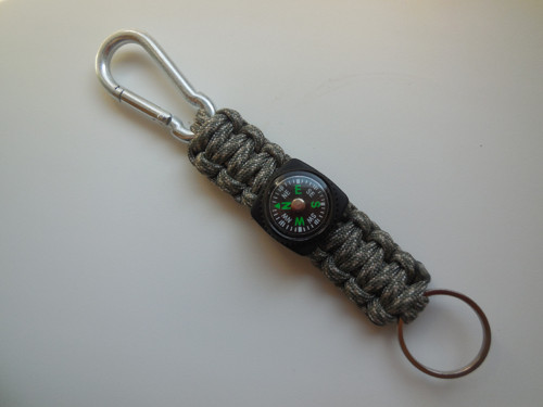 Paracord klíčenka s kompasem — foto 3