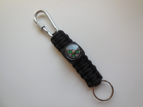 Paracord klíčenka s kompasem — foto 3