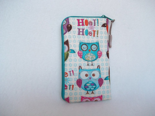 Obal na mobil - Sovičky (15 cm.) — foto 2