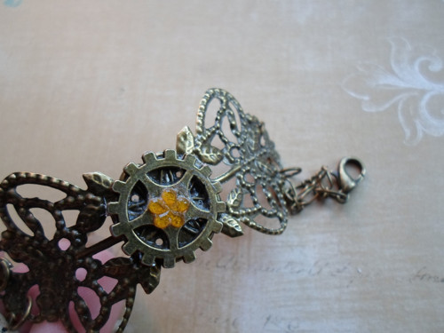 Steampunkový náramek — foto 2