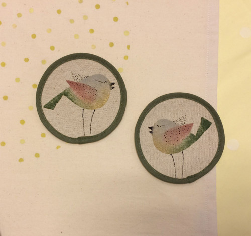 Podtácky duo- ptáčci — foto 2